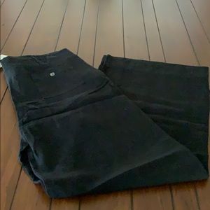 Black Linen Pants. Size M.